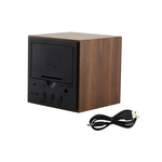 Réveil bois cube - Vignette | LeBonRéveil