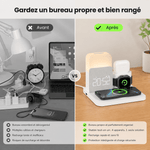 Réveil chargeur induction Apple Samsung - Vignette | LeBonRéveil