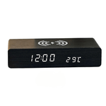 Réveil chargeur induction en bois - Vignette | LeBonRéveil