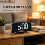 Réveil digital à écran incurvé LED - Vignette | LeBonRéveil