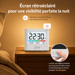 Réveil digital à pile avec thermomètre - Vignette | LeBonRéveil