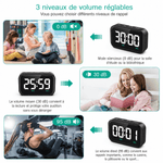 Réveil digital avec gros chiffres - Vignette | LeBonRéveil
