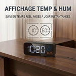 Réveil digital avec température et humidité - Vignette | LeBonRéveil