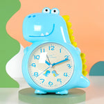 Réveil dinosaure analogique bleu - Vignette | LeBonRéveil
