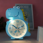 Réveil dinosaure analogique bleu - Vignette | LeBonRéveil