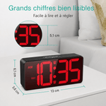 Réveil gros chiffres digital - Vignette | LeBonRéveil