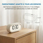 Réveil LCD hygromètre avec coque antichoc - Vignette | LeBonRéveil