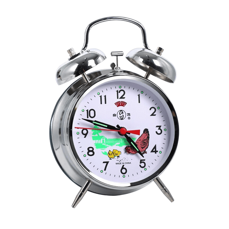Réveil Vintage Mécanique Tokyo Clock Avec Sonnerie Musicale - état Correct