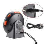 Réveil pour sourd noir - Vignette | LeBonRéveil