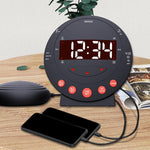 Réveil pour sourd noir - Vignette | LeBonRéveil