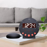 Réveil pour sourd noir - Vignette | LeBonRéveil