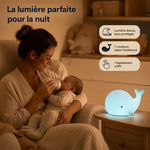 Veilleuse baleine bébé - Vignette | LeBonRéveil