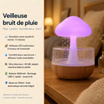 Veilleuse champignon bruit de pluie - Vignette | LeBonRéveil