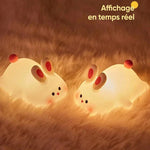 Veilleuse lapin bébé - Vignette | LeBonRéveil