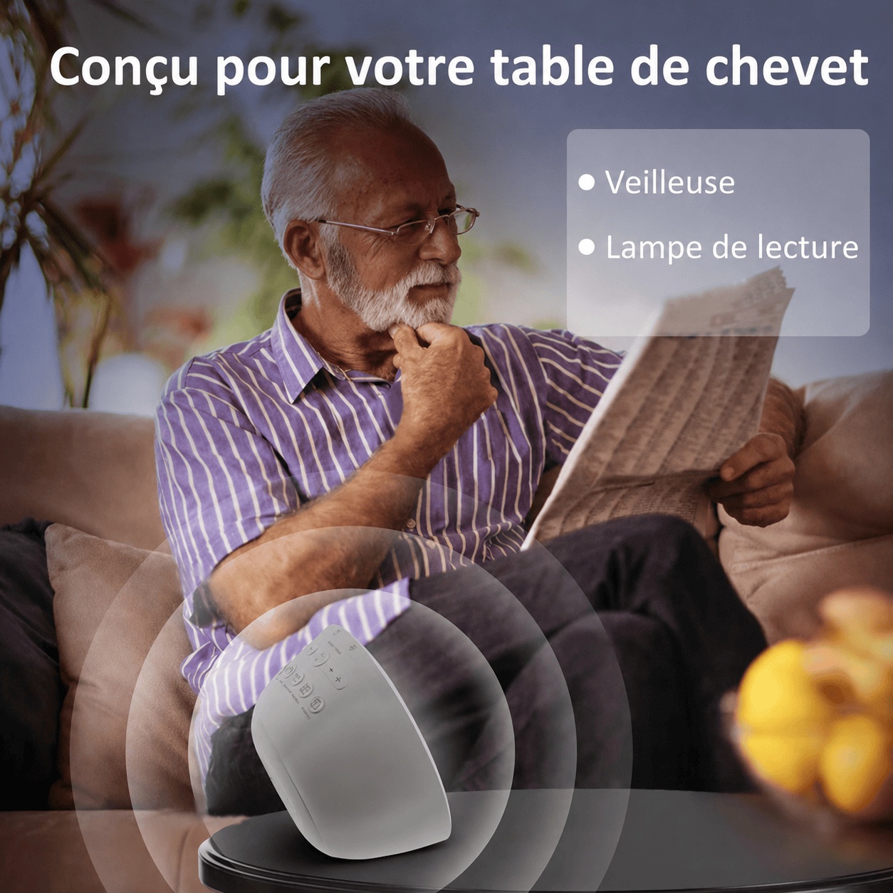 Lampe réveil luminothérapie LeBonRéveil