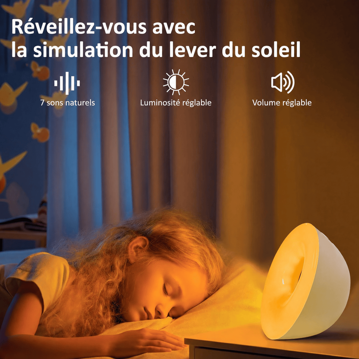 Lampe réveil luminothérapie LeBonRéveil