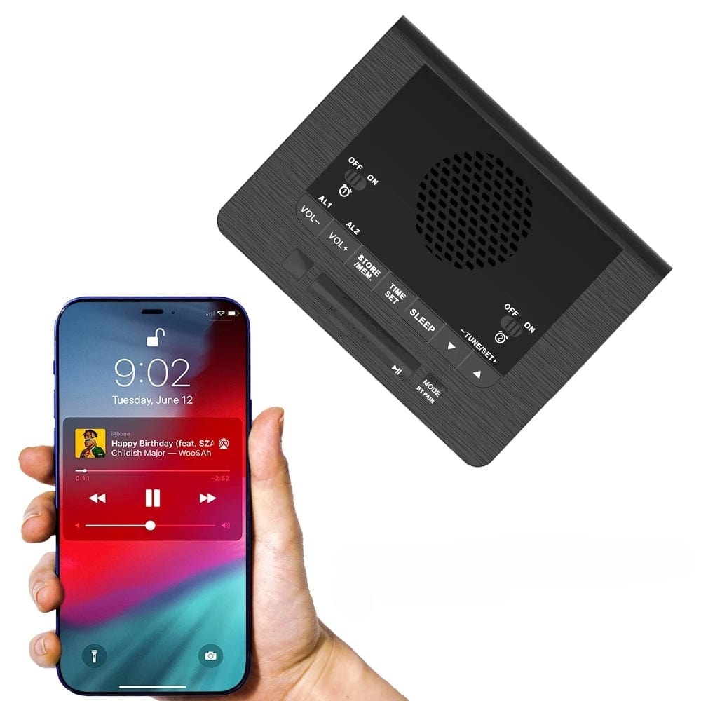 Radio réveil gros chiffres LeBonRéveil