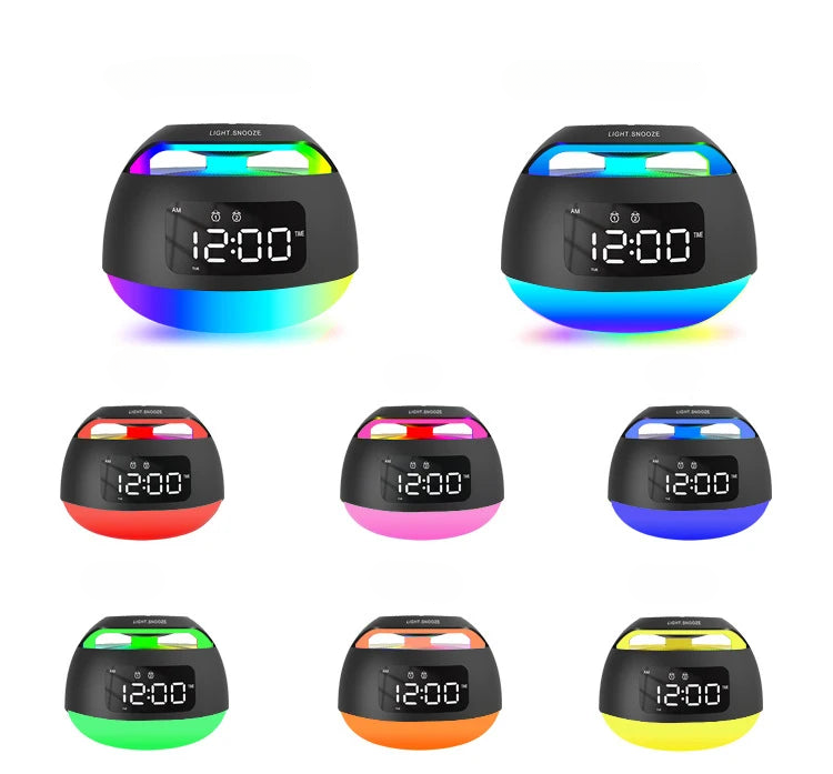 Radio réveil lumineux bluetooth Le Bon Réveil