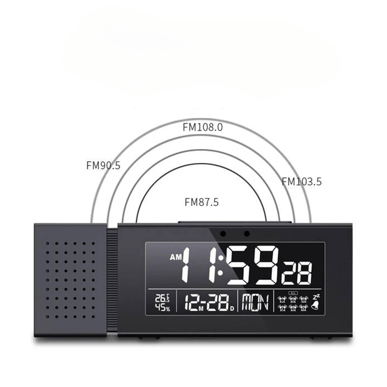 Radio réveil lumineux Le Bon Réveil