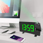 Radio réveil projecteur USB - Vignette | LeBonRéveil