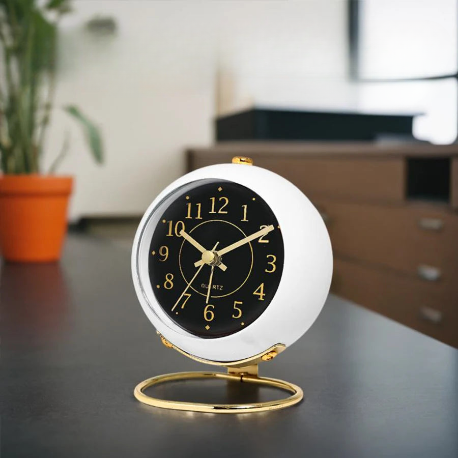 Réveil analogique design rond Le Bon Réveil