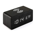 Réveil bois chargeur induction - Vignette | LeBonRéveil