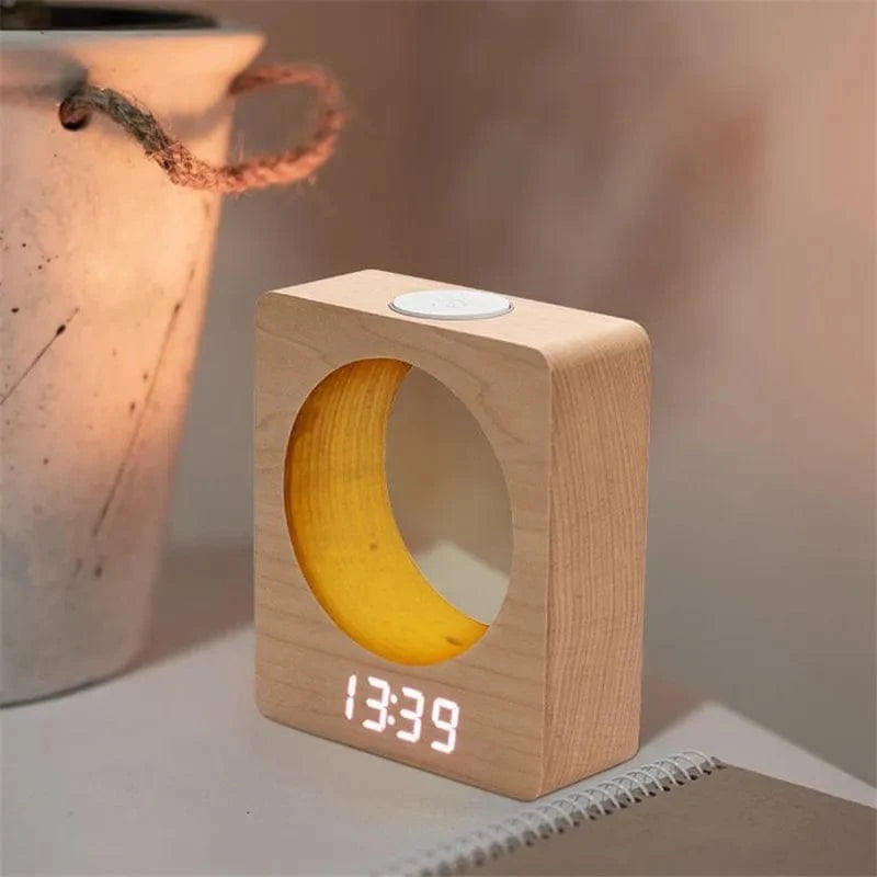 Réveil bois design Le Bon Réveil