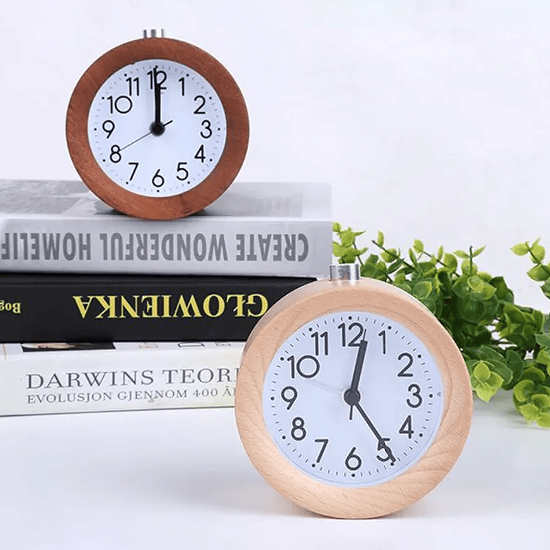 Réveil bois horloge Le Bon Réveil