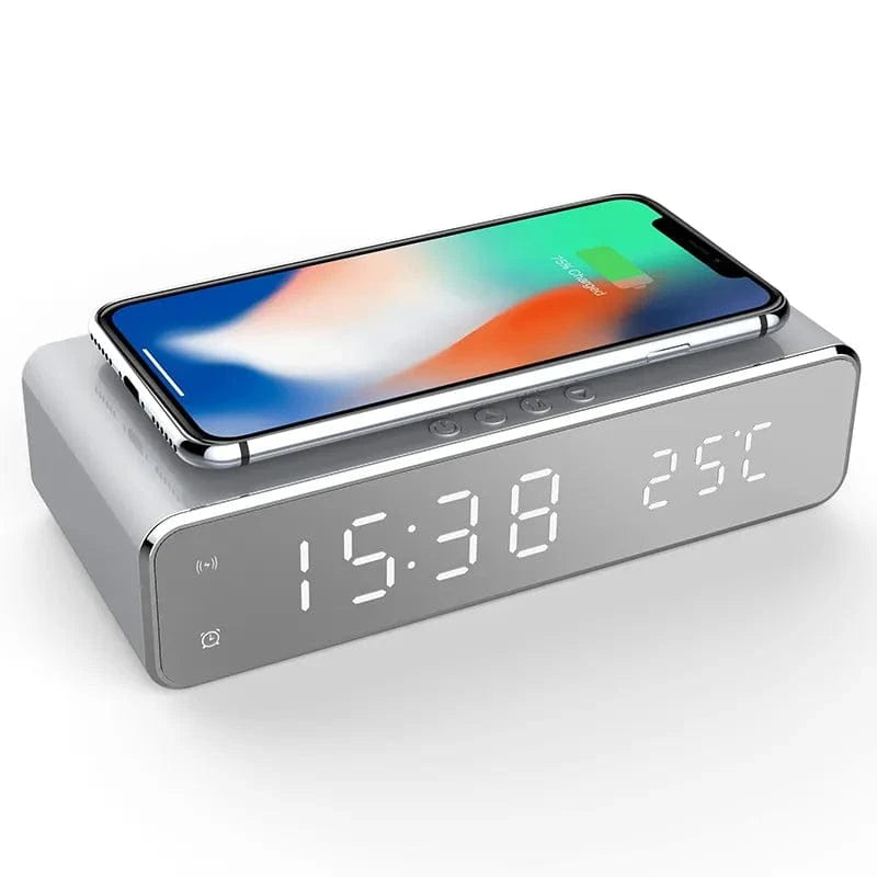 Réveil chargeur induction avec température Le Bon Réveil