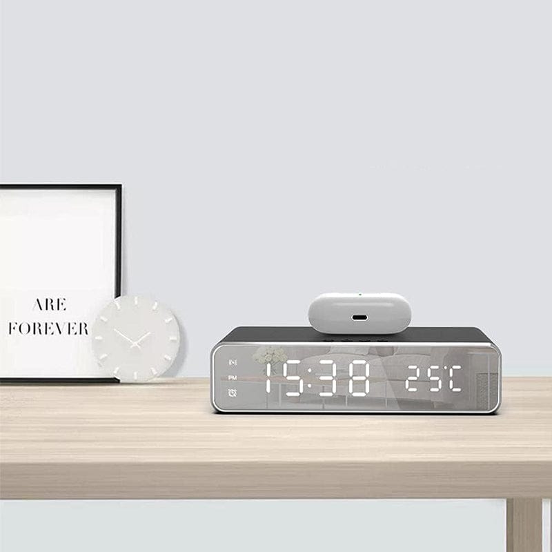 Réveil chargeur induction avec température Le Bon Réveil