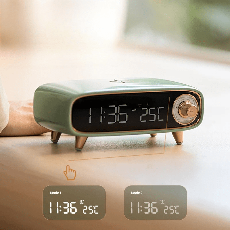 Réveil chargeur induction bluetooth LeBonRéveil