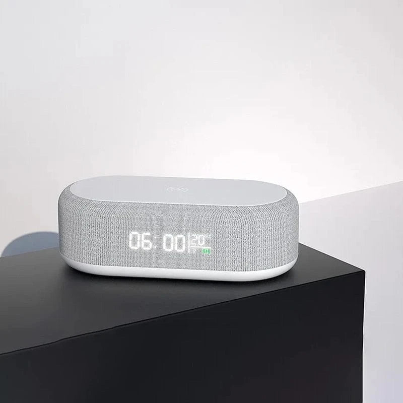 Réveil connecté avec chargeur induction Le Bon Réveil