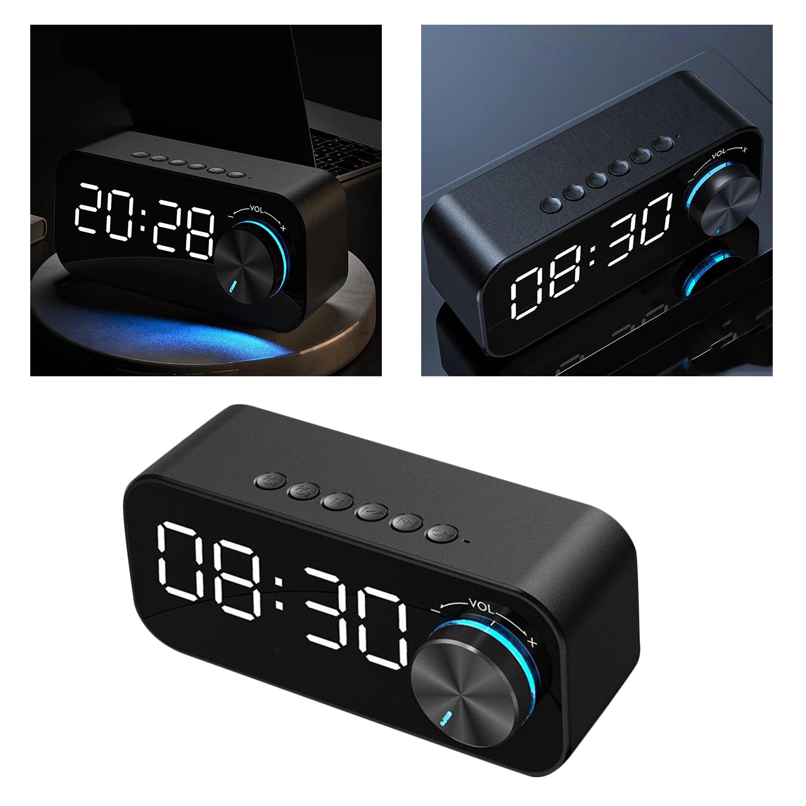Réveil connecté bluetooth LED Le Bon Réveil