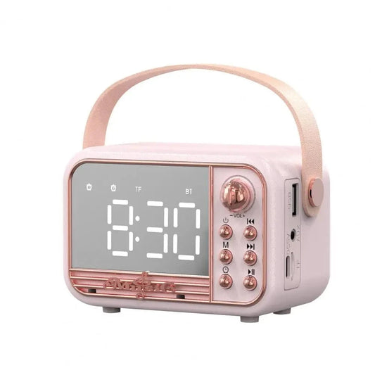 Enceinte Bluetooth Réveil Retro – Heritage Vintage Enceinte Bluetooth Réveil Retro – Heritage Vintage