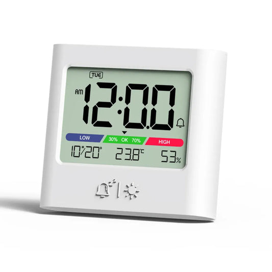 Réveil digital à pile avec thermomètre LeBonRéveil