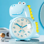Réveil dinosaure analogique bleu - Vignette | LeBonRéveil