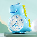 Réveil dinosaure analogique bleu - Vignette | LeBonRéveil