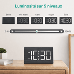 Réveil en bois digital LED - Vignette | LeBonRéveil