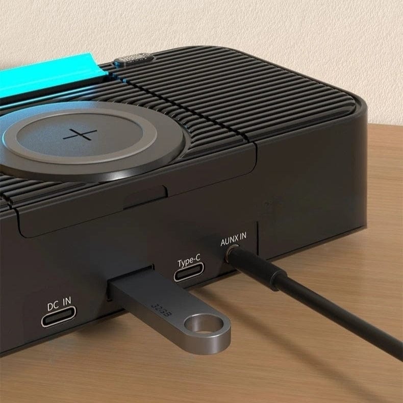 Réveil enceinte chargeur induction LeBonRéveil