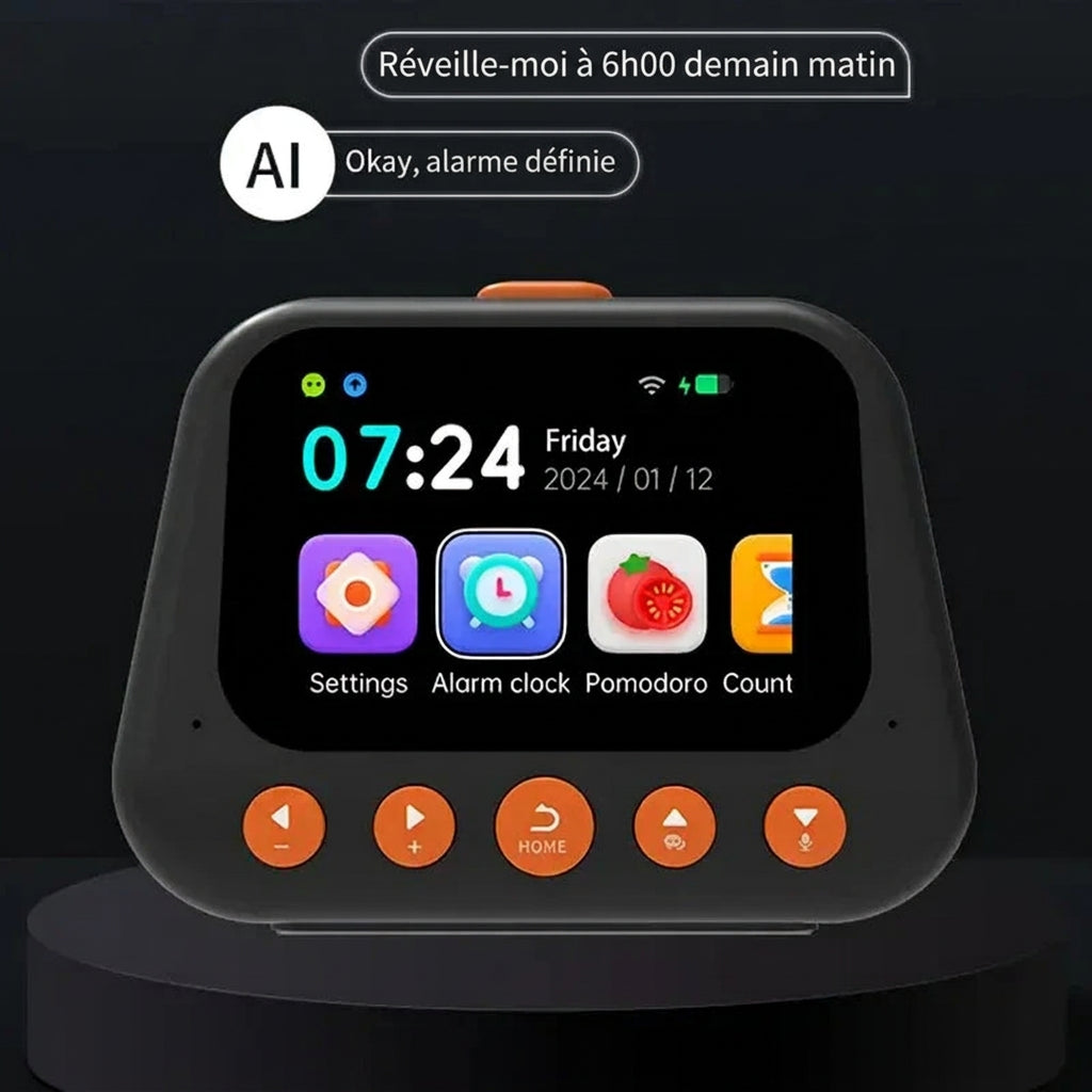 Réveil intelligent IA robot pour enfant LeBonRéveil