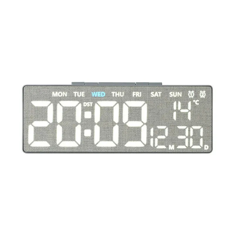 Réveil LED design avec température et date LeBonRéveil