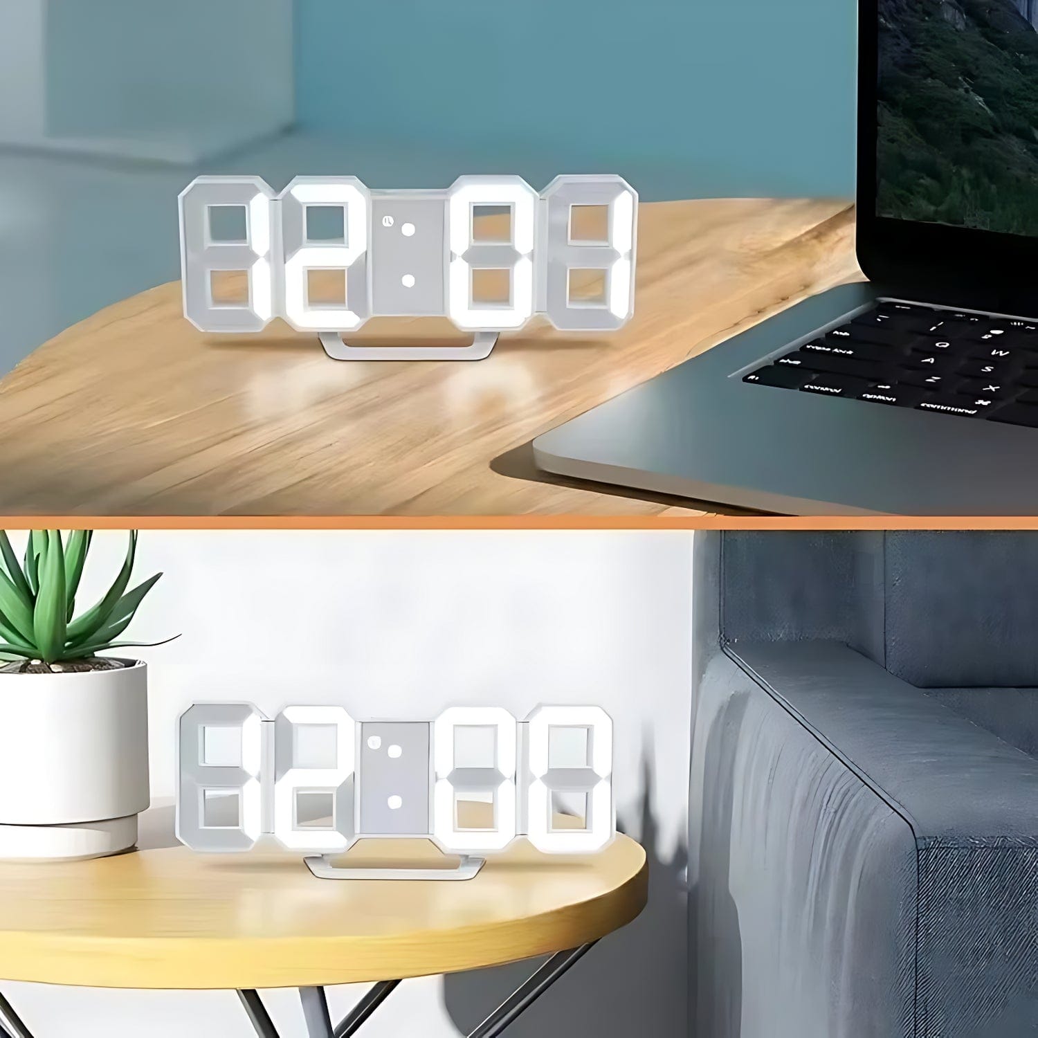 Réveil lumineux à led Le Bon Réveil