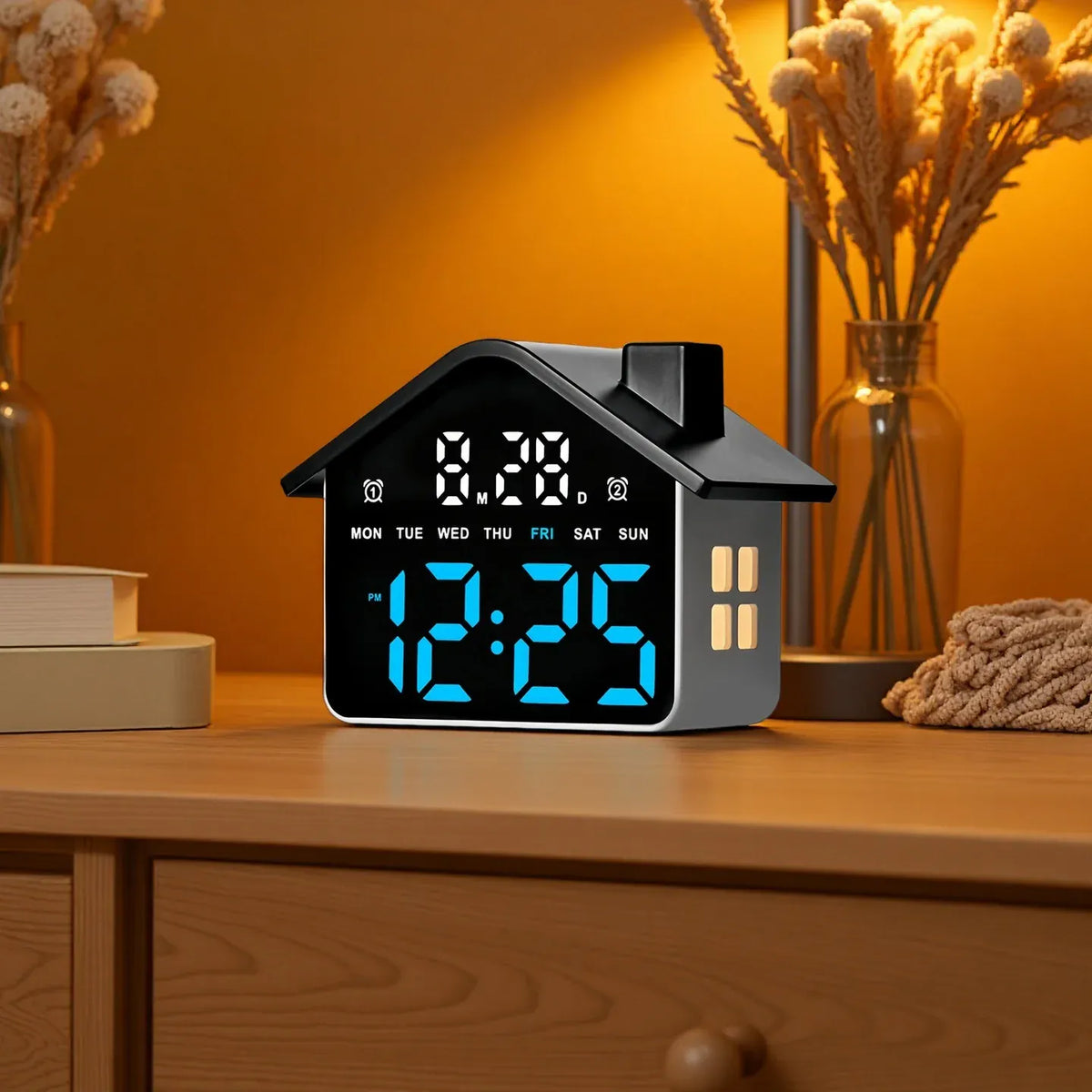 Réveil maison LED à commande vocale LeBonRéveil