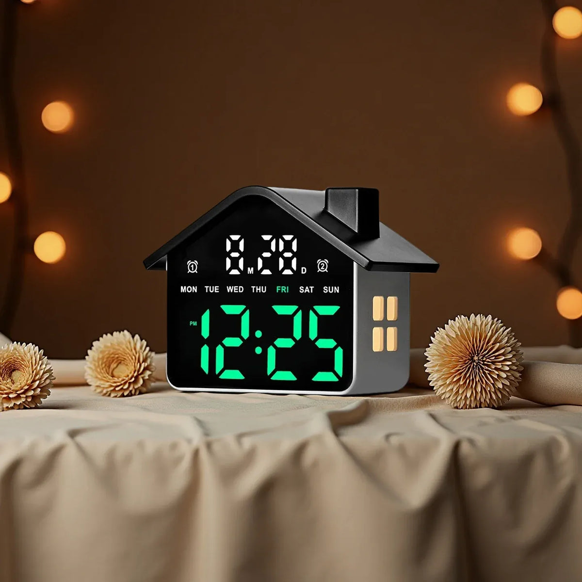 Réveil maison LED à commande vocale LeBonRéveil