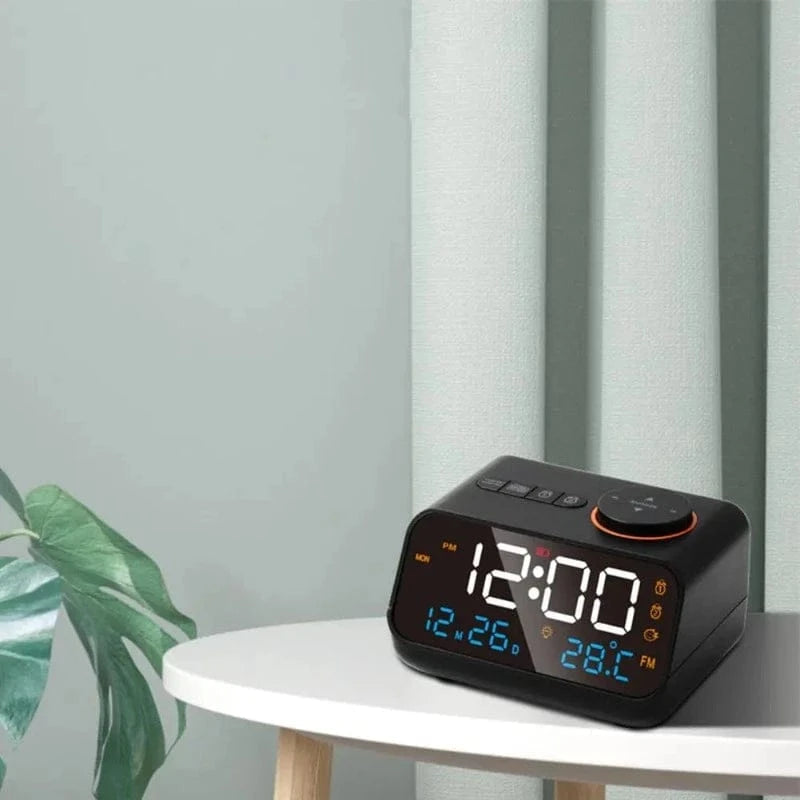 Réveil numérique batterie avec radio Le Bon Réveil