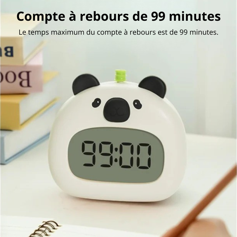 Réveil panda enfant LeBonRéveil®