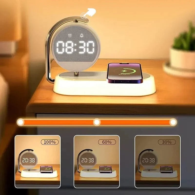 Réveil simulateur d'aube avec chargeur induction Le Bon Réveil