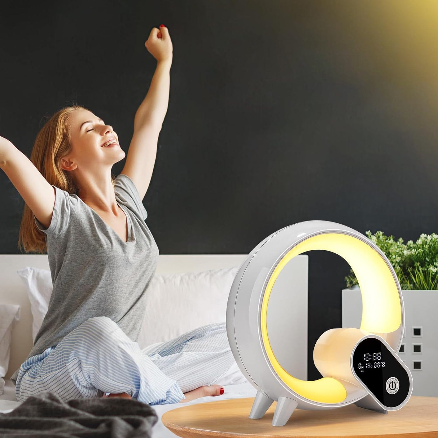 Réveil simulateur d'aube et musique de nature Le Bon Réveil