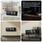 Réveil station météo WiFi écran 10 pouces - Vignette | LeBonRéveil