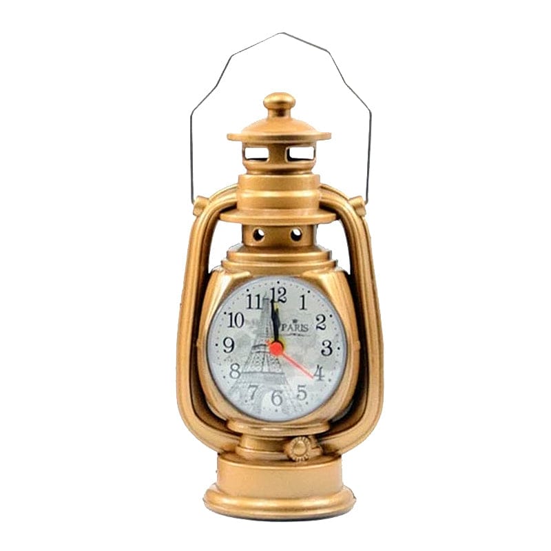 Réveil vintage en métal lampe à huile Le Bon Réveil